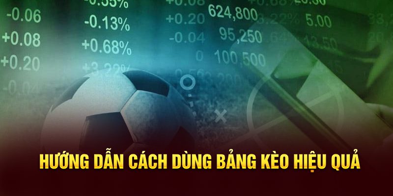 Cách Dùng Bảng Kèo Tại Kèo Nhà Cái 5 Chi Tiết 2024