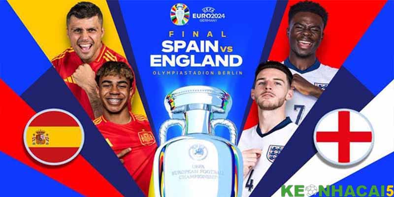 Nhận định, soi kèo Tây Ban Nha vs Anh, 02h00 ngày 15/07 - Chung kết Euro 2024